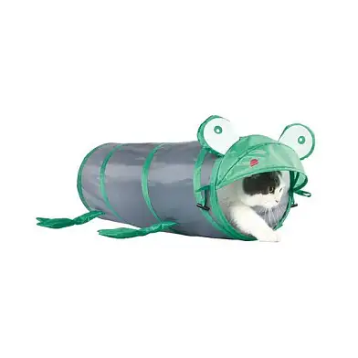 Homecat игровой туннель для кошек лягушка