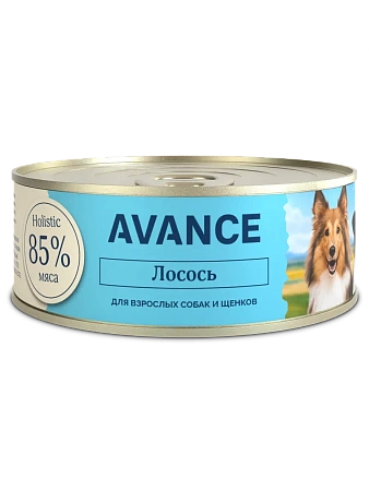 Купить avance holistic консервы Для собак и щенков с лососем